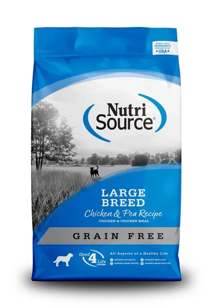 26lb Nutrisource Grain Free Large Breed Chicken & Pea - Health/First Aid